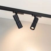 Трековый светильник  12W Белый теплый LGD-ARTEMIS-TRACK-4TR-R55 8-80deg  на шинопровод черный 062276