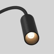 Трековый светильник   2W Белый теплый AIR SPOT DK5313-BK IP20 на магнитный шинопровод черный