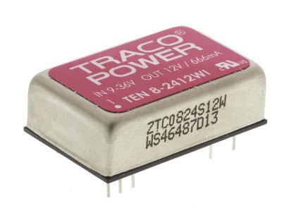 блок питания (DC-DC) 24V/12V TEN 8-2412WI 8W