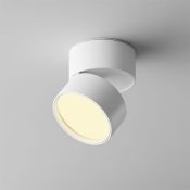 Накладной светильник  12W Белый теплый Onda C024CL-12W2.7K-W-1 220V откидной поворотный белый