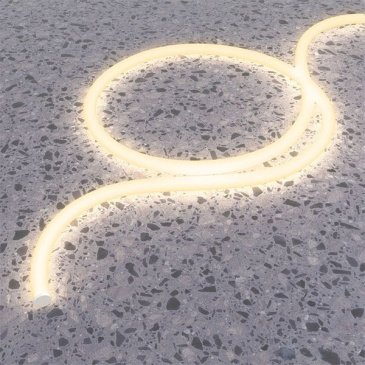 Гибкий неон  100W Белый теплый NEMO 20306 360° D25 24V IP65 3000K