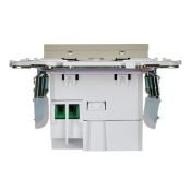 Розетка встраиваемая USB IEK SKANDY A+C 18Вт SK-U22-018-K10 SK-R13B бежевый