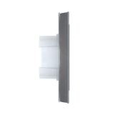 Рамка пластик 2 поста IEK BRITE BR-M22-44-K47 РУ-2-БрА-44 алюминий IP44