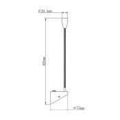 светильник  3W Белый теплый WL BQ004103-A-3-DIM-WH-WW 220V бра накладной белый