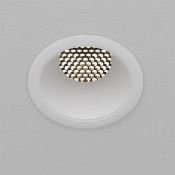 Встраиваемый светильник  10W Белый дневной DL115-10W-4K-W Омут/Dip 50deg 230V круглый белый