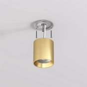 Накладной светильник  10W Белый теплый DENKIRS SHINE TUBE DK2610-SB 36deg 220V цилиндр латунь