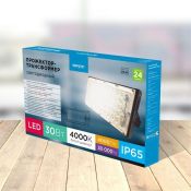 прожектор Белый дневной  30W 05-42 4000K 180-250V IP65 черный Apeyron