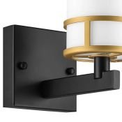 Накладной светильник -бра Lightstar без лампы 731617 CERO 1х40W E14 220V IP20 черный/золото