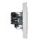 Штепсельная розетка встраиваемая IEK BRITE 16А BR-R14-16-K91-F РСР14-1-0-БрАБ с з/к и шторками в сборе арктический белый