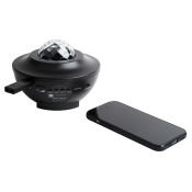 Светодиодный светильник-проектор RGBW ULI-Q333 6W-RGBW BLACK Bluetooth Volpe