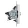 Розетка встраиваемая комбинированная IEK BRITE BR-AK20-1-K91 РТВ/РК12-БрАБ TV+RJ45 кат.5E арктический белый