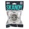 Штепсельная розетка встраиваемая IEK SKANDY 16А SK-R14-16-1-K37 SK-R06Sh с з/к и шторками безвинтовое крепление шампань