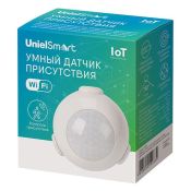 Датчик присутствия UL-00011707 USN-A510 OS-WF WHITE Wi-Fi CR123A PUSH оповещение накладной белый