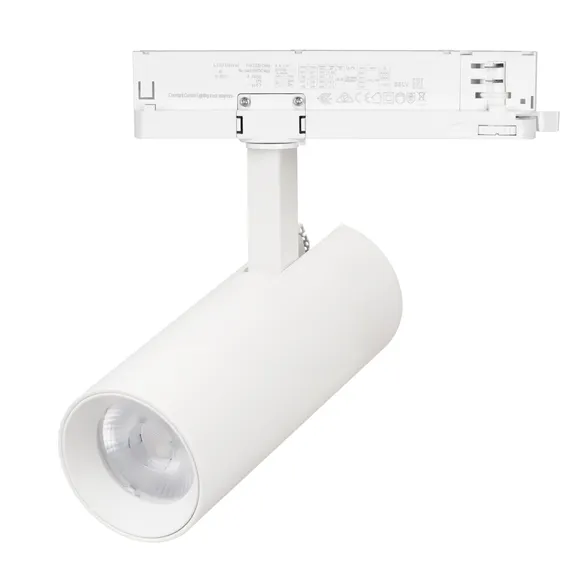 Трековый светильник  15W Белый теплый LGD-GERA-2TR-R60 15deg на шинопровод белый 055064