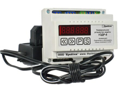 Устройство защиты двигателя УЗДР-8  10A 6кВт.