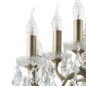 Люстра подвесная Osgona без лампы 700161 CLASSIC 16х60W E14 бронза/прозрачный
