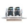 Розетка встраиваемая компьютерная двойная IEK SKANDY SK-K20-1-K98 SK-K03Sa RJ45 кат.5E песочный