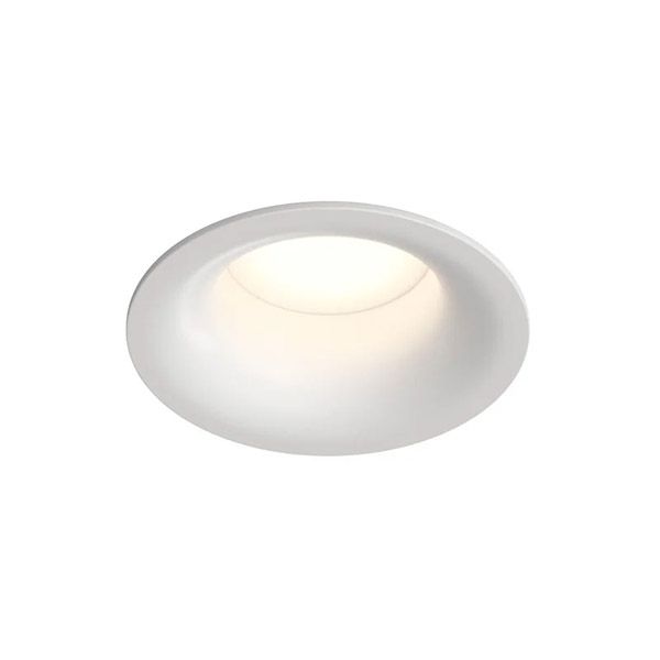 Встраиваемый светильник без лампы DENKIRS KIBEK DK3124-WH GU5.3 белый круглый IP65