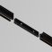 Коннектор питания прямой Levity TRA184IPC-1B чёрный