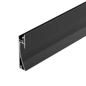 алюминиевый профиль PLINTUS-H58-F-2000 BLACK 045286