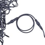 Удлинитель для гирлянд UL-00013223 UCX-F90 E-1M-BK черный 1м статика-мерцание IP67