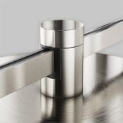 Трековый светильник 10W Белый дневной TR153-1-10W4K-PT Плато / Plato Flarity IP20 платина