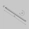 Шинопровод 924мм Shelf CA012-TRX-900-B чёрный