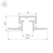 алюминиевый профиль KLUS держатель TEK-PIK-1010-2000 029090
