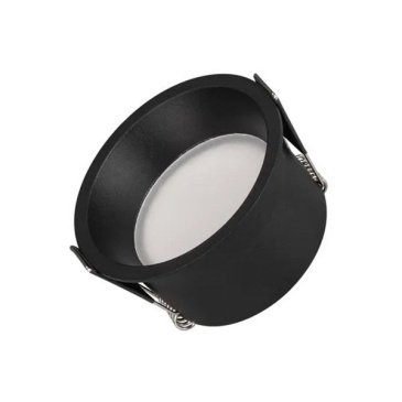 Встраиваемый светильник   9W Белый теплый 054715 MS-BREEZE-BUILT-R82 IP20 круглый черный металл