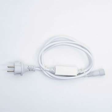 Блок питания для гирлянд PC-W-1.5M-6A ALEDUS 6 А, 1.5 м, универсальный, белый, с вилкой