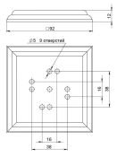 Подложка 1 пост МезонинЪ 70716/00 без тонировки