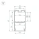 алюминиевый профиль ARH-LINE-S-3667-3000 BLACK 042903