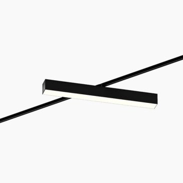 Трековый светильник   19W Белый дневной 0733601 6063 5050 TR4 (RAL9005/500mm/LT70 — 4K/19W) на шинопровод черный