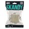 Выключатель встраиваемый двухклавишный IEK SKANDY SK-V20-0-10-K10 SK-V04B бежевый