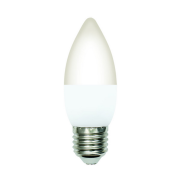 светодиодная лампа свеча Белый теплый  6W  UL-00008788 LED-C37-6W/3000K/E27/FR/SLS Volpe Optima