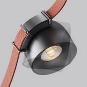 Светильник Белый теплый 12W Чаша/Cup Parity 36deg TR124B-12W3K-M-B подвесной для текстильной системы черный
