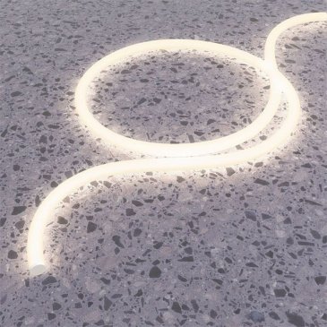 Гибкий неон  100W Белый дневной NEMO 20307 360° D25 24V IP65 4000K