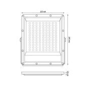 прожектор Белый 100W UL-00012759 ULF-F51D-100W-6500K IP65 200-240V GREY 90deg