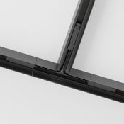 Коннектор Т-образный накладной Gravity TRA010CT-41B чёрный