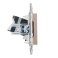 Розетка встраиваемая компьютерная IEK SKANDY SK-K10-1-K98 SK-K01Sa RJ45 кат.5E песочный