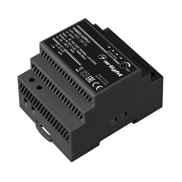 Блок питания (AC-DC) 24V  100W 059902  ARV-DRS-100-24 на din рейку