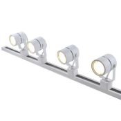 Готовый трековый набор VOLPE  под лампу GU10 UL-00010705 UBL-Q321 GU10-K WHITE SET41 1.0м накладной прямой белый