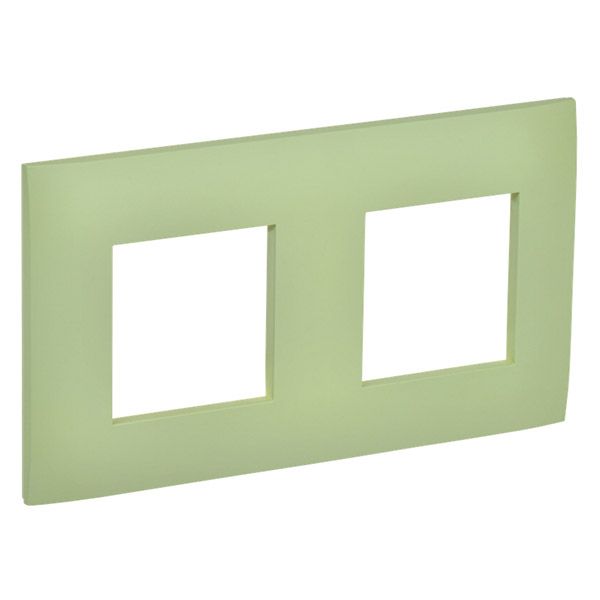 Рамка пластик 2 поста IEK SKANDY SK-M22-K06 SK-F02M мятный