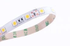 Светодиодная лента Белый теплый 5060 12V 14.4W/m 60Led/метр герм (силикон) 00000000063 SWG560-12-14.4-WW-65