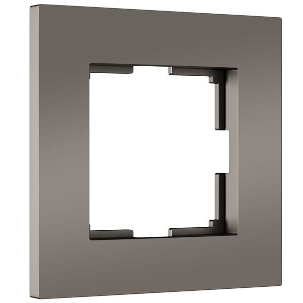 Рамка пластик 1 поста WERKEL SLAB W0012963 бронза софт