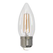 светодиодная лампа свеча Белый теплый  9W UL-00005187 LED-C35-9W/3000K/E27/CL/DIM GLA01TR Диммируемая AIR