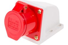 Розетка стационарная 3Р+РЕ 16А 380В IP44