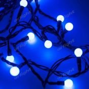 гирлянда фигурная  7W Синий 025570 ARD-BALL-CLASSIC-D13-10000-BLACK-100LED  230V IP65