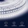 Светодиодная лента Белый 2835 24V 18W/m 120Led/метр 00-300 PRO 10мм IP20 Светодиодная лента Белый 2835 24V 18W/m 120Led/метр 00-300 PRO 10мм IP20