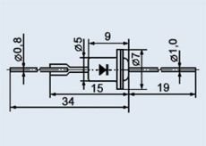 Стабилитрон      8.7V    0.30W Д818Г1